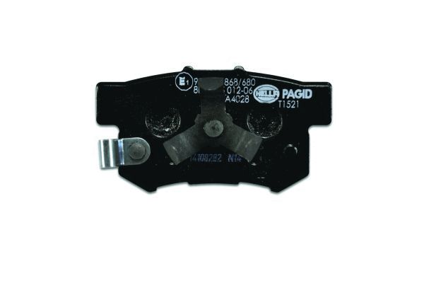 Комплект тормозных колодок, дисковый тормоз 8DB 355 012-061 HELLA PAGID #2