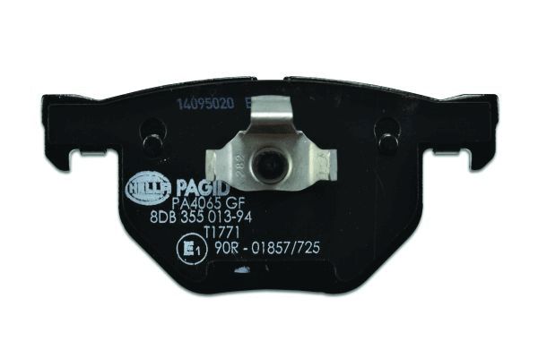 Комплект гальмівних накладок, дискове гальмо 8DB 355 013-941 HELLA PAGID #2