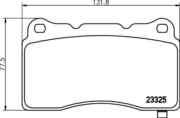 Комплект тормозных колодок, дисковый тормоз   8DB 355 014-451   HELLA PAGID