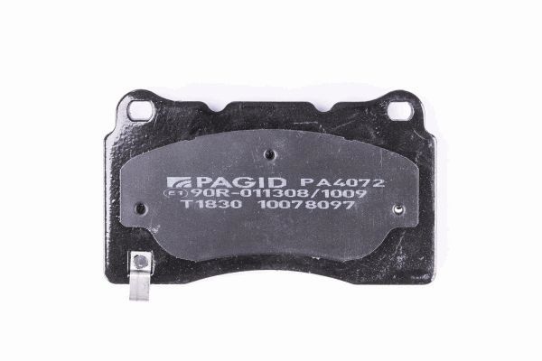Комплект тормозных колодок, дисковый тормоз 8DB 355 014-451 HELLA PAGID #2