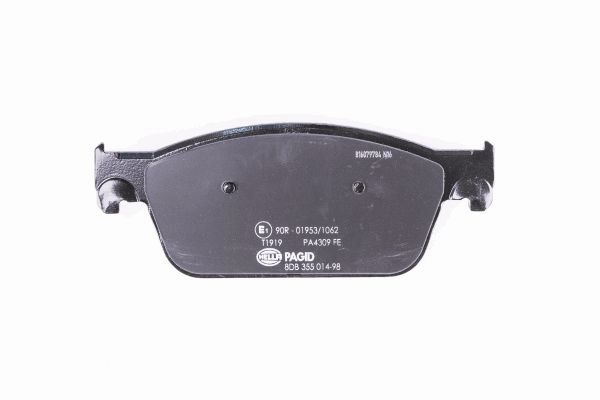 Комплект тормозных колодок, дисковый тормоз 8DB 355 014-981 HELLA PAGID #2