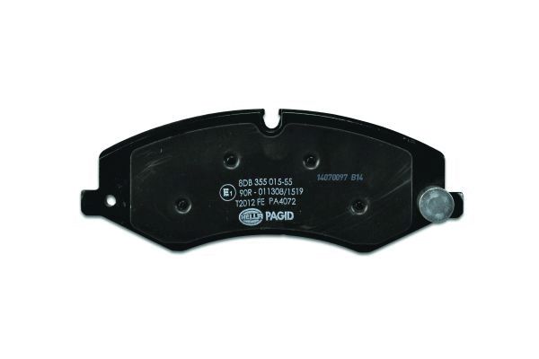 Комплект гальмівних накладок, дискове гальмо 8DB 355 015-551 HELLA PAGID #2