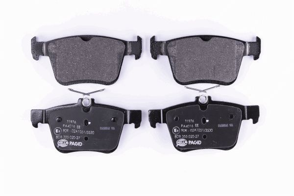 Комплект гальмівних накладок, дискове гальмо 8DB 355 020-271 HELLA PAGID #1