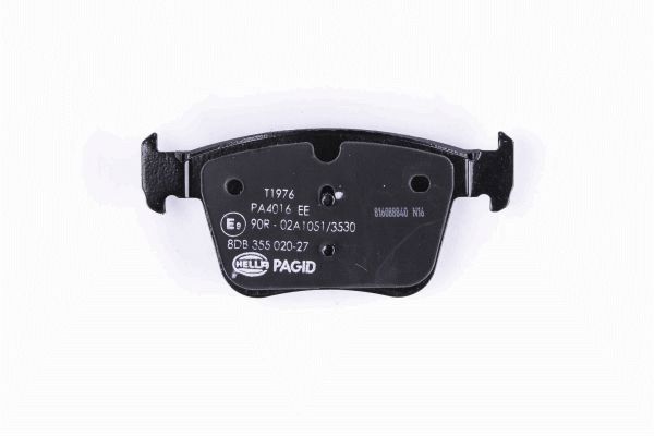 Комплект гальмівних накладок, дискове гальмо 8DB 355 020-271 HELLA PAGID #2