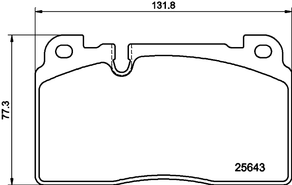 Комплект тормозных колодок, дисковый тормоз   8DB 355 021-331   HELLA PAGID