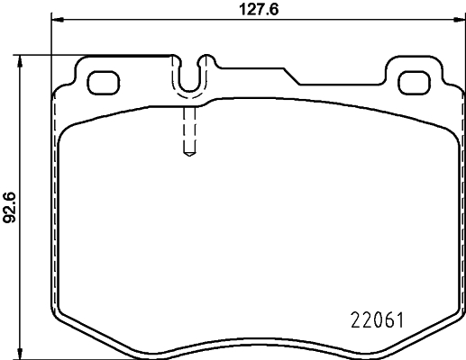 Комплект тормозных колодок, дисковый тормоз   8DB 355 021-671   HELLA PAGID