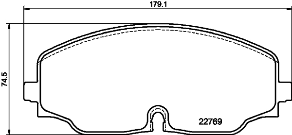 Комплект гальмівних накладок, дискове гальмо   8DB 355 039-941   HELLA PAGID