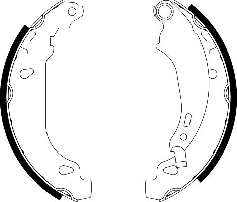 Комплект тормозных колодок   8DB 355 002-261   HELLA PAGID