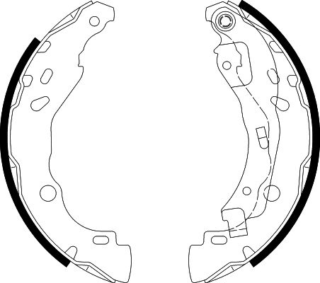 Комплект тормозных колодок   8DB 355 002-641   HELLA PAGID