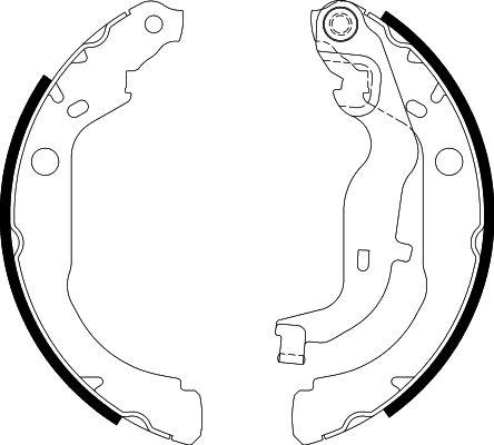 Комплект гальмівних колодок   8DB 355 022-261   HELLA PAGID