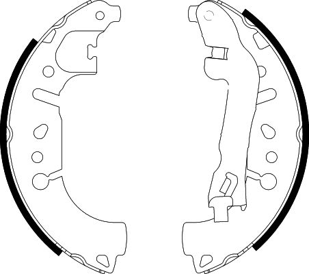 Комплект тормозных колодок   8DB 355 022-271   HELLA PAGID