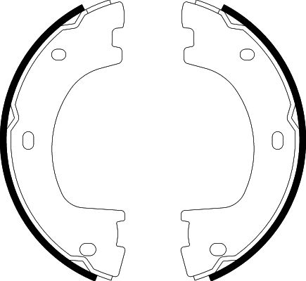 Комплект тормозных колодок, стояночная тормозная система   8DA 355 050-071   HELLA PAGID