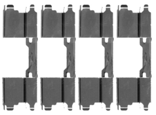 Комплект приладдя, накладка дискового гальма   8DZ 355 203-501   HELLA PAGID