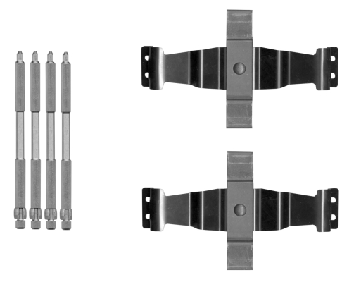 Комплект приладдя, накладка дискового гальма   8DZ 355 206-261   HELLA PAGID