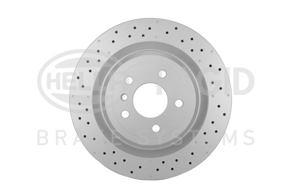 Тормозной диск   8DD 355 122-551   HELLA PAGID