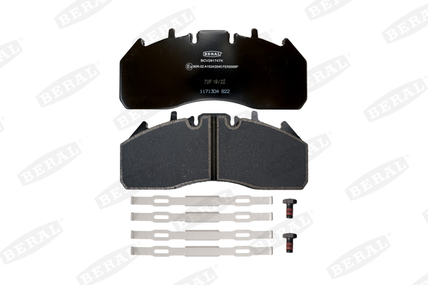 Комплект гальмівних накладок, дискове гальмо BCV29174TK BERAL #1