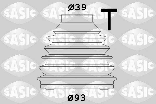 Комплект пилозахисний, приводний вал   1900015   SASIC