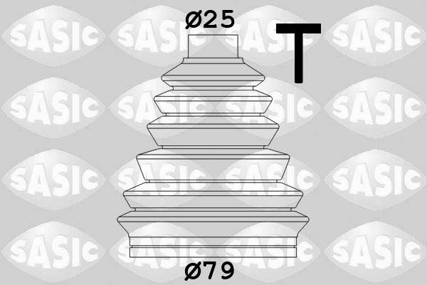 Комплект пилозахисний, приводний вал   1904049   SASIC