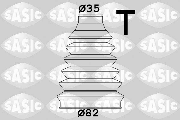 Комплект пилозахисний, приводний вал   2933313   SASIC