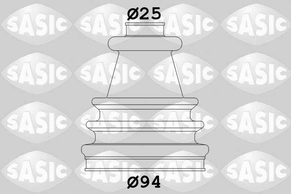 Комплект пыльника, приводной вал   4003417   SASIC