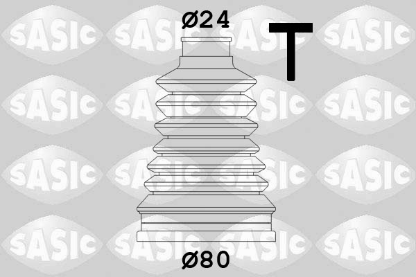 Комплект пилозахисний, приводний вал   4003440   SASIC