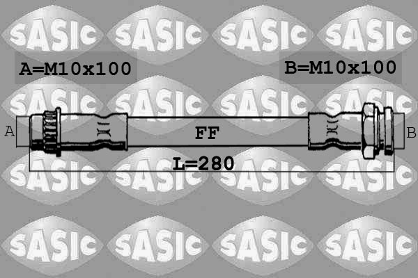 Гальмівний шланг   6600018   SASIC