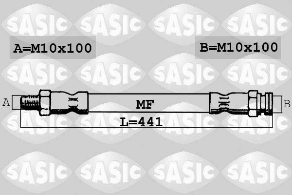 Гальмівний шланг   6600024   SASIC