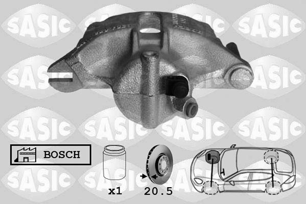 Тормозной суппорт   6504003   SASIC