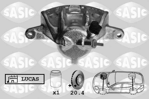 Тормозной суппорт   SCA0089   SASIC