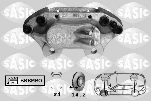 Тормозной суппорт   SCA6070   SASIC