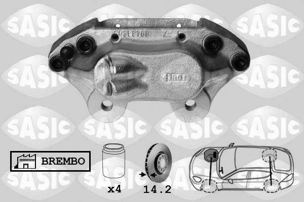 Тормозной суппорт   SCA6071   SASIC