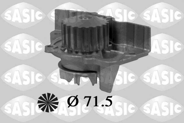 Насос охолоджувальної рідини, охолодження двигуна   2011A81   SASIC