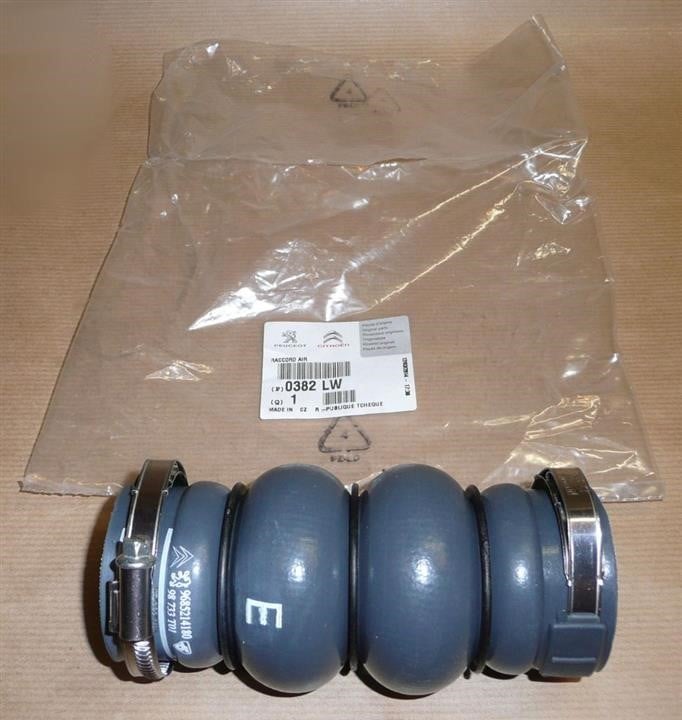 Шланг подачі наддувального повітря, CITROËN 0382 LW Шланг подачі наддувального повітря, CITROËN 0382 LW