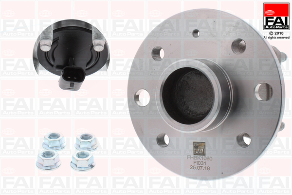 Комплект подшипника ступицы колеса   FHBK1060   FAI AutoParts