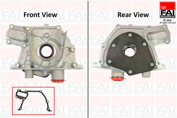 Масляный насос   OP317   FAI AutoParts