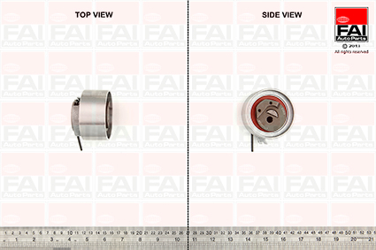 Натяжной ролик, ремень ГРМ   T1019   FAI AutoParts