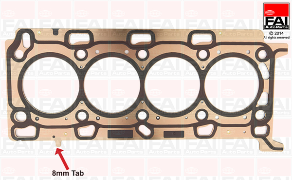 Прокладка, головка цилиндра   HG1450   FAI AutoParts