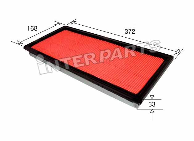 Фільтр повітряний, INTERPARTS IPA-235 Фільтр повітряний, INTERPARTS IPA-235