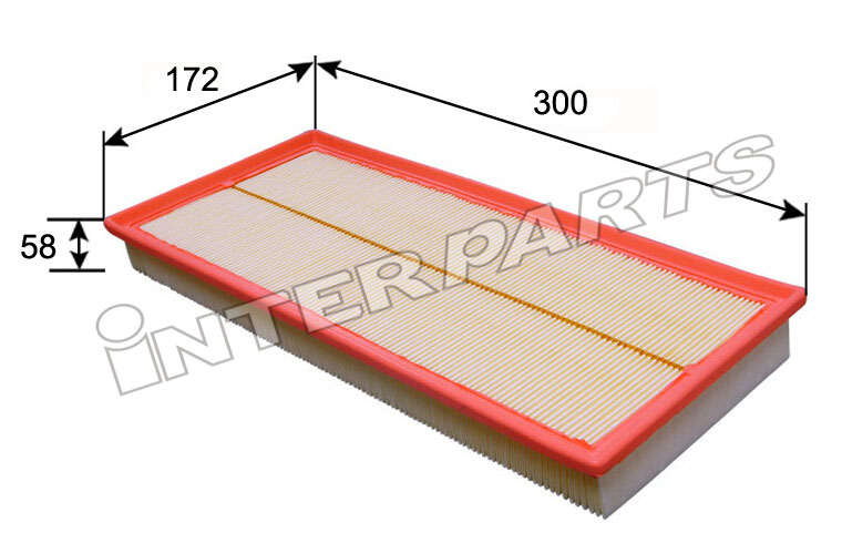 Фильтр воздушный, INTERPARTS IPACY001 Фильтр воздушный, INTERPARTS IPACY001