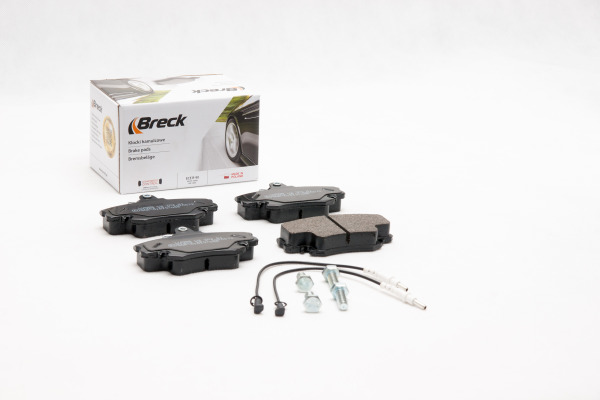 Комплект гальмівних накладок, дискове гальмо 21463 00 702 10 BRECK #1