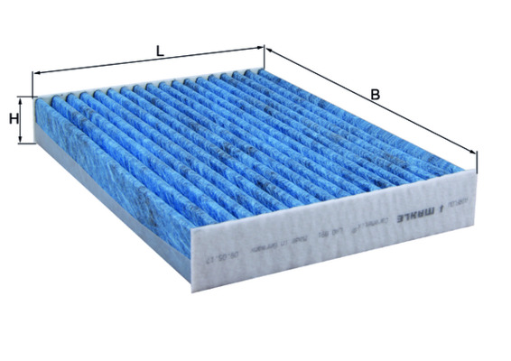 Фільтр, повітря у салоні   LAO 891   MAHLE