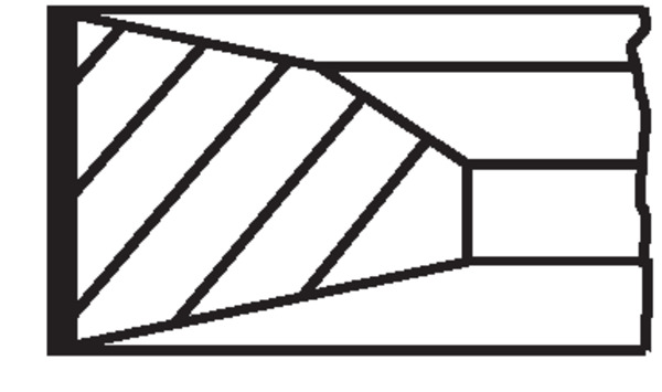 Комплект поршневых колец   005 23 N0   MAHLE