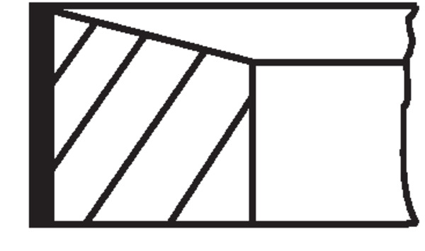 Комплект поршневих кілець   007 RS 10111 0N0   MAHLE