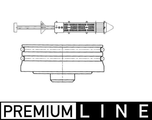 Осушувач, система кондиціонування повітря   AD 190 000P   MAHLE