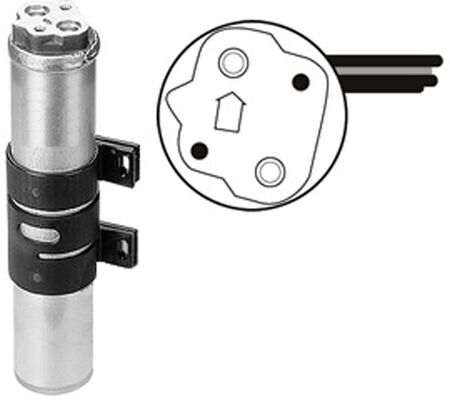 Осушувач, система кондиціонування повітря AD 200 000P MAHLE #1