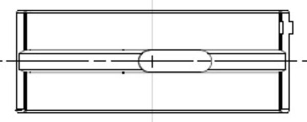 Подшипник коленвала   001 HL 21956 000   MAHLE