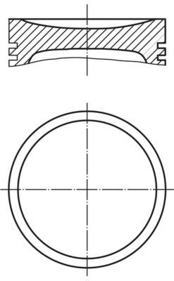 Поршень   003 94 01   MAHLE