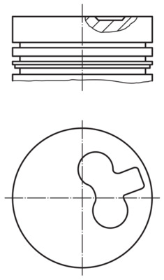 Поршень   011 29 00   MAHLE