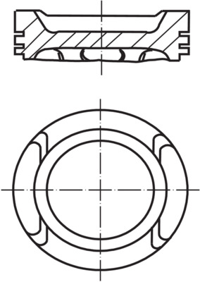 Поршень   030 60 13   MAHLE