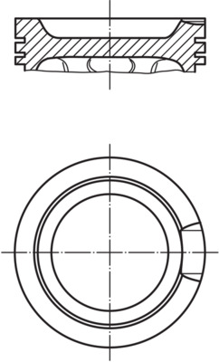 Поршень   033 16 00   MAHLE